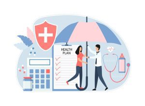 illustration of health insurance