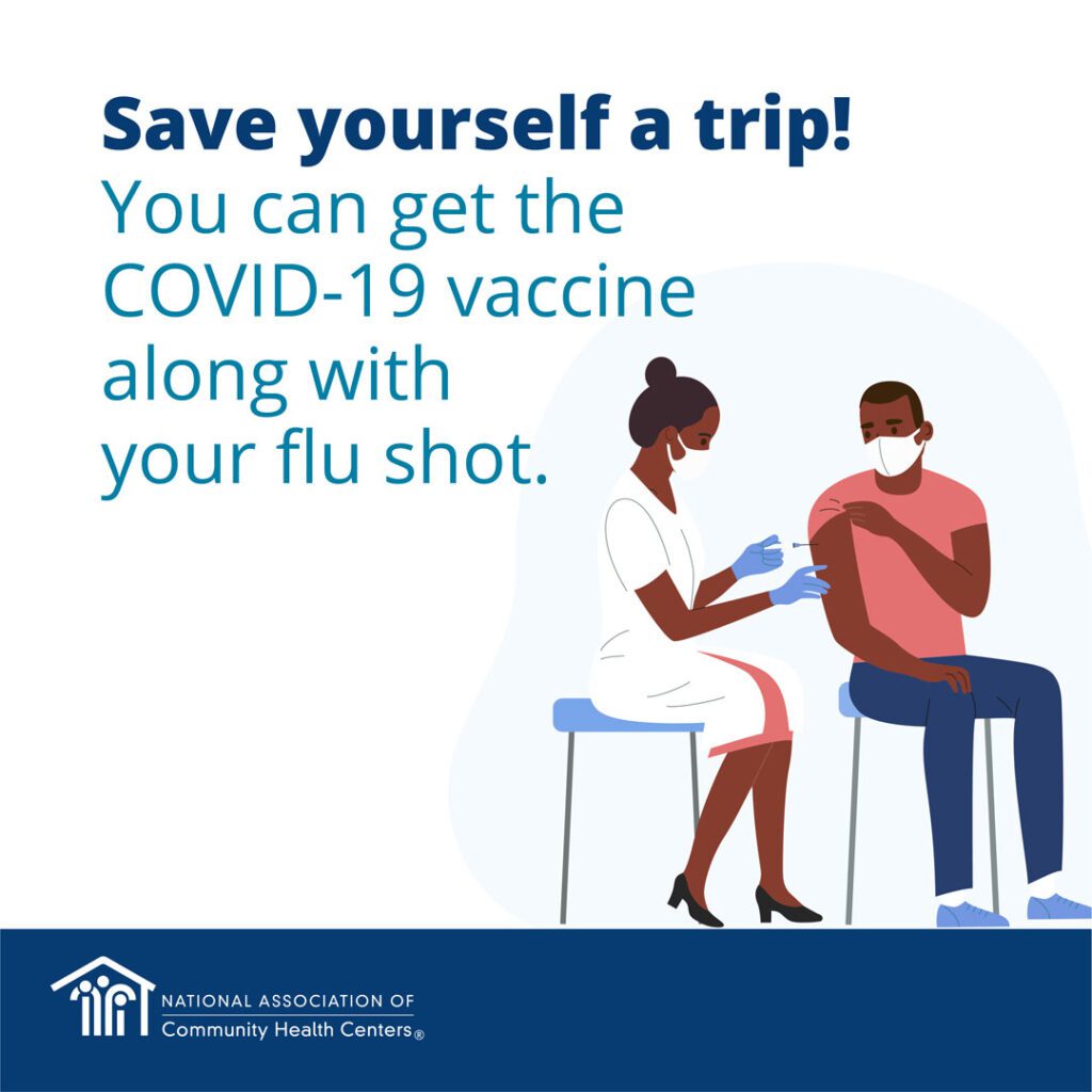 Get your COVID-19 vaccine along with your flu shot