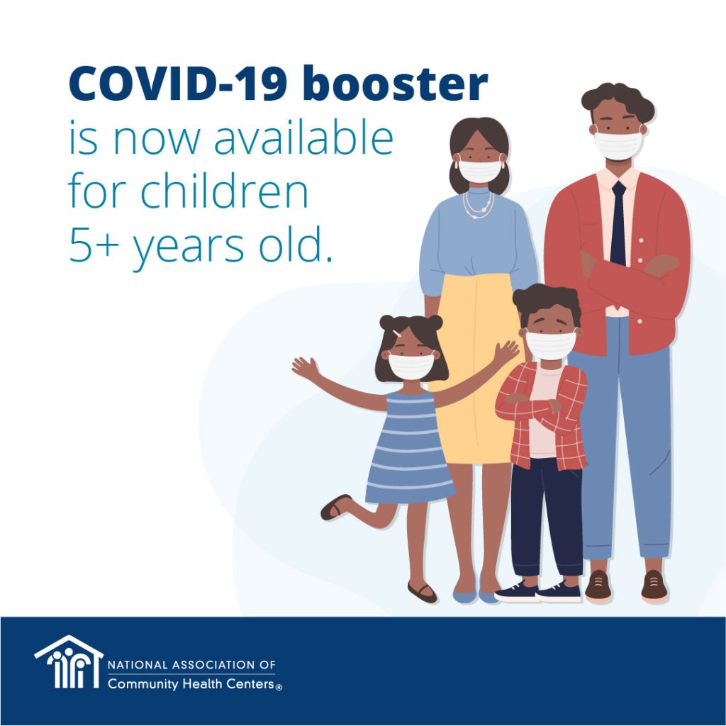 COVID-19 booster is now available for children 5+ years old