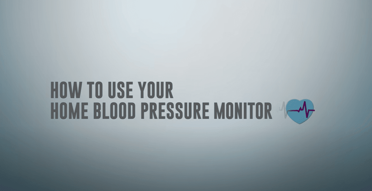 How to use your blood pressure monitor cover slide