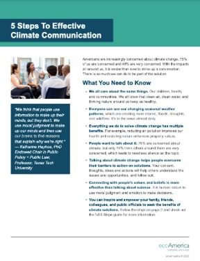 Climate Action Sheets