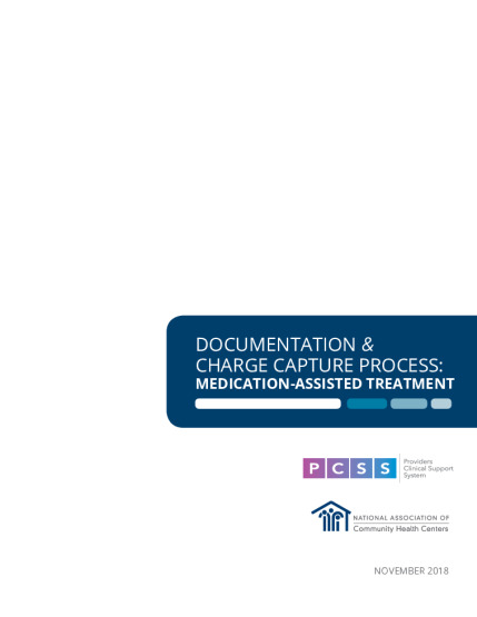 Medication-Assisted Treatment: Documentation and Charge Capture Process