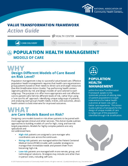 Population Health Models of Care Action Guide