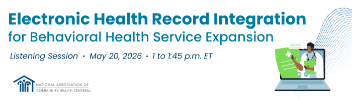 EHR Integration For Behavioral Health Service Expansion Listening Session Cover